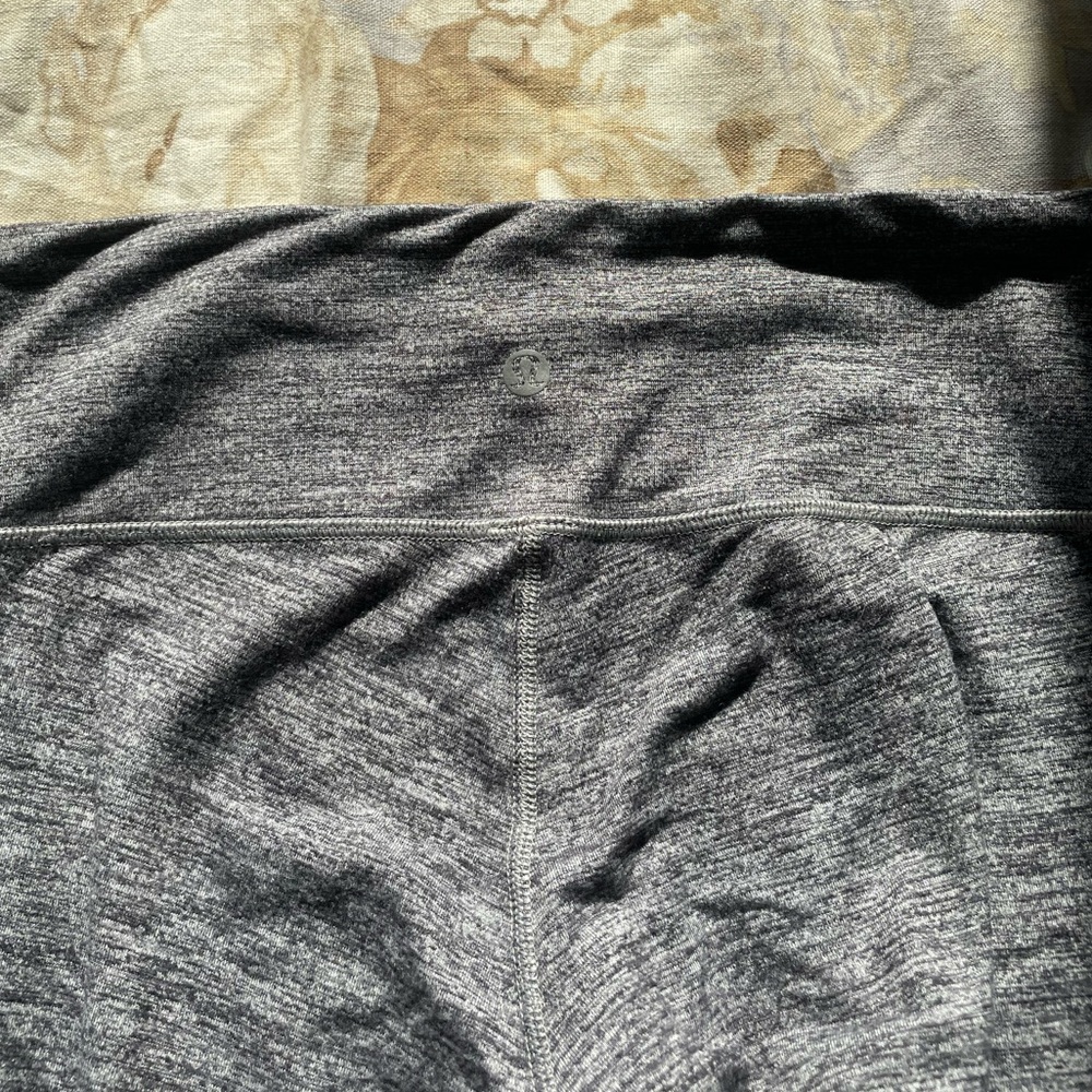 Grey Lululemon Yoga Pant Leggings - Picture 2 of 3